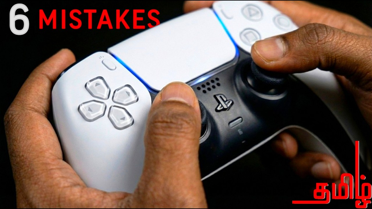 ⚠️ STOP Destroying Your PS5 Controller | 6 Mistakes in TAMIL