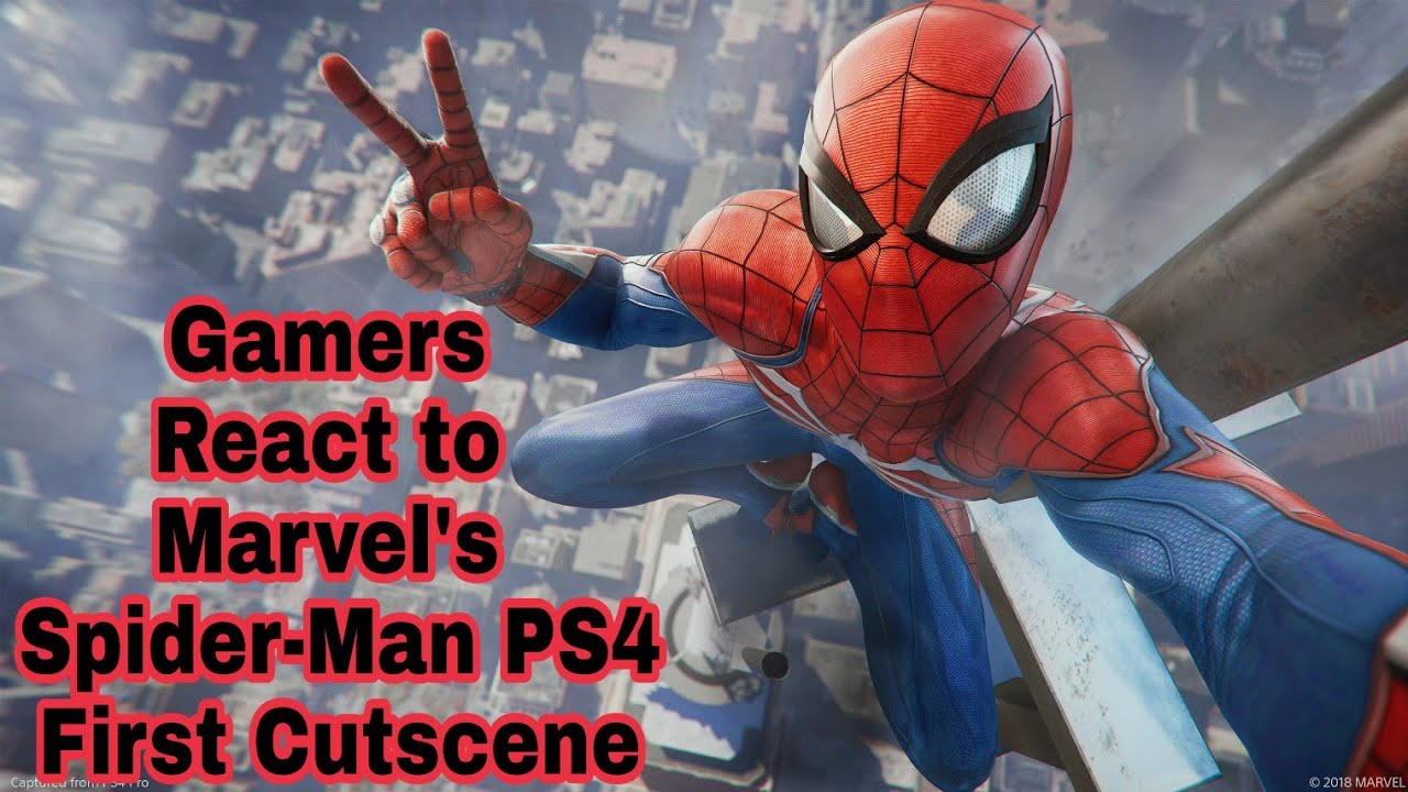 Gamers React to Marvel's Spider-Man PS4 First Cutscene