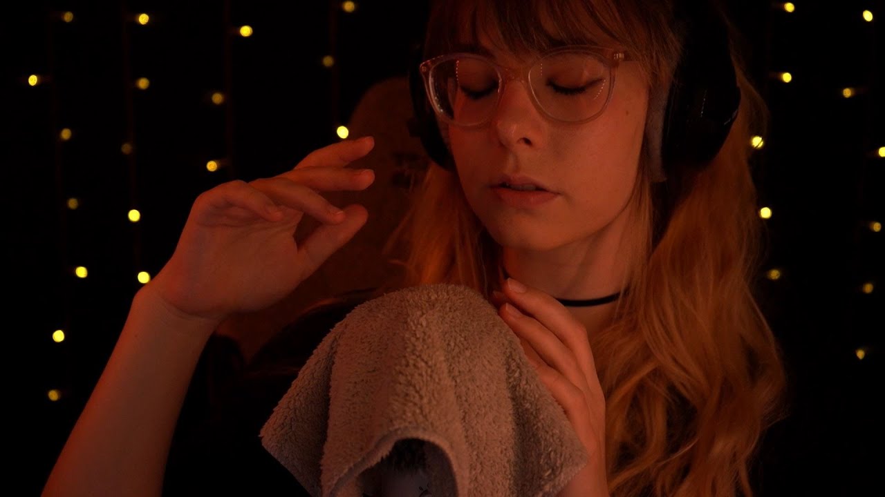 ASMR | 3 HOURS Ocean Towel & Rain - no talking Nature Sounds for Deep Sleep