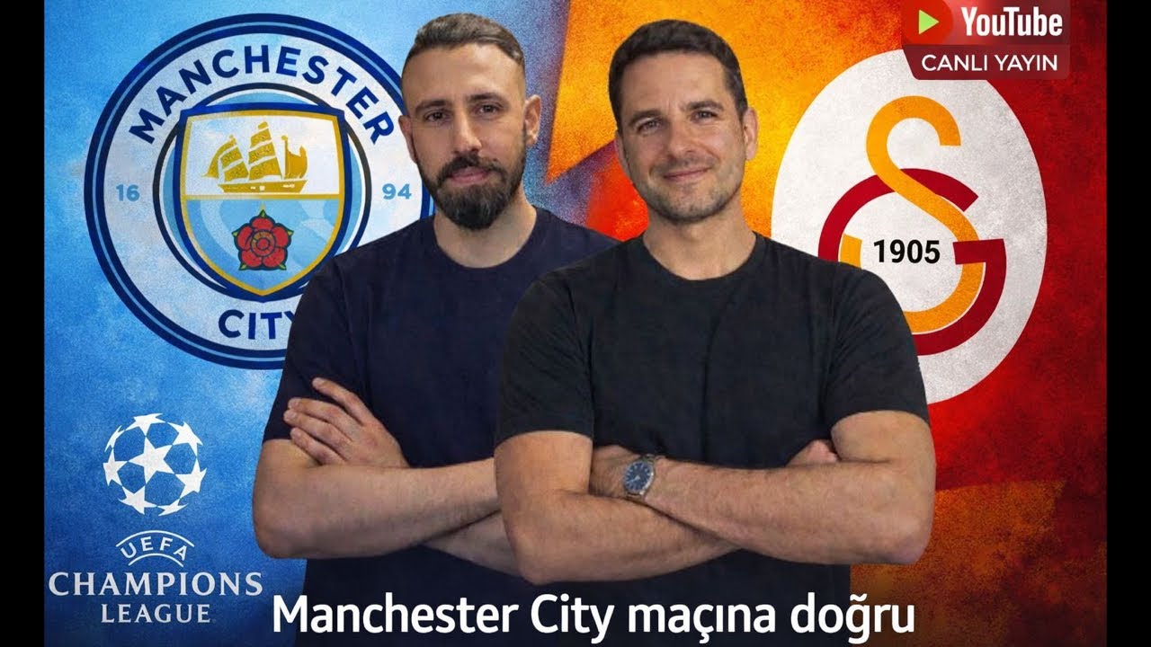 Manchester City-Galatasaray Maçına Doğru…Transfer Gündemi…Vedat Elibol ile ORTAK YAYIN…