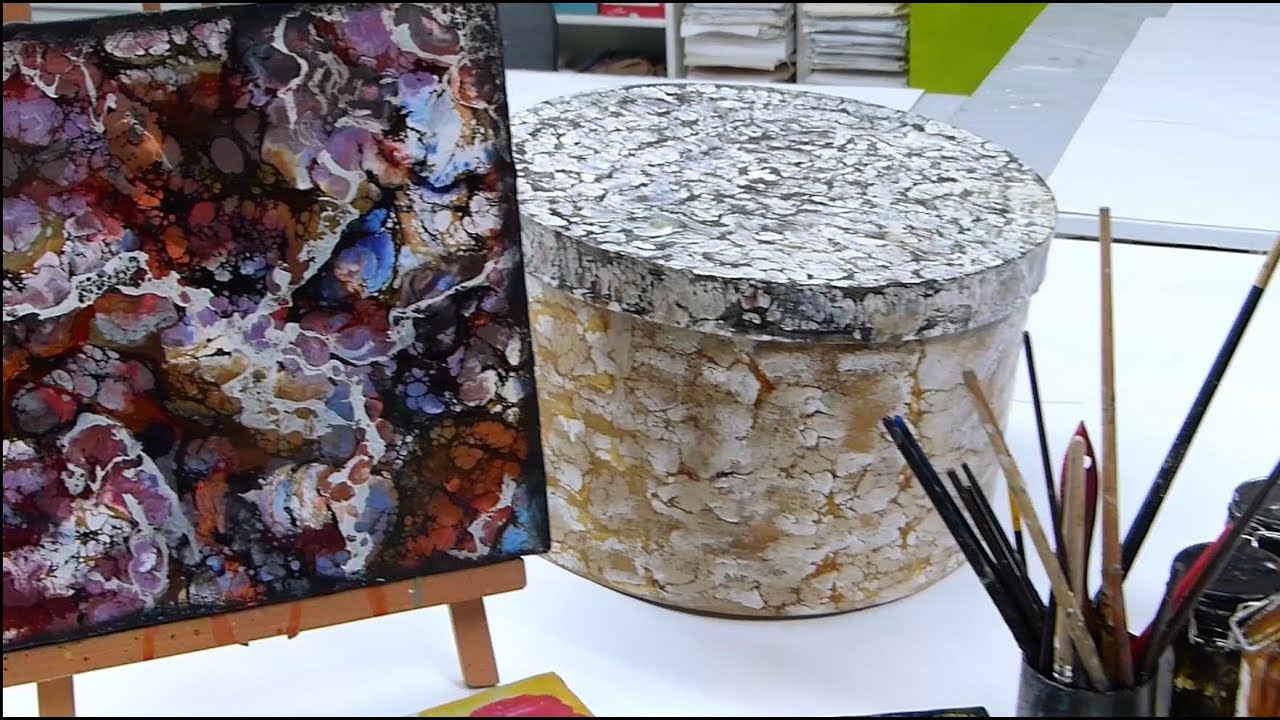 Einführung in die Encaustic Schellack Technik / Introduction Shellac Technique