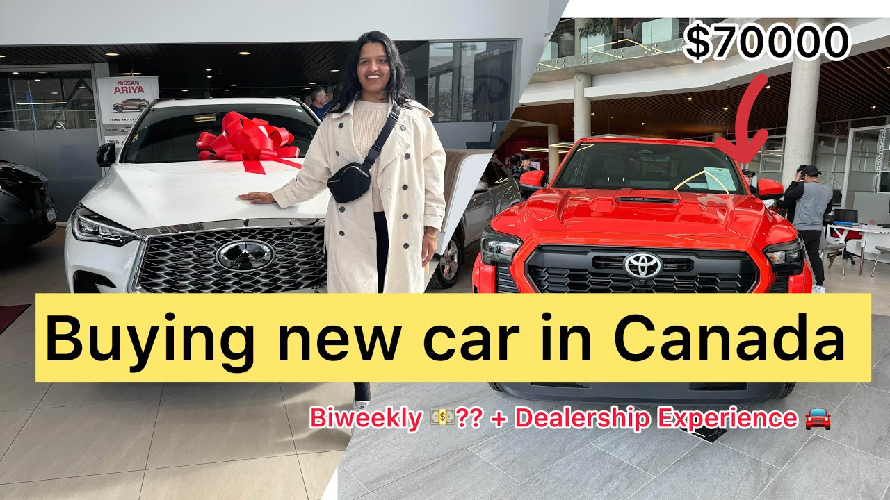 Bought a new car in Canada 2024 / Car Financing Interest Rate % //Car buying process in Canada vlog