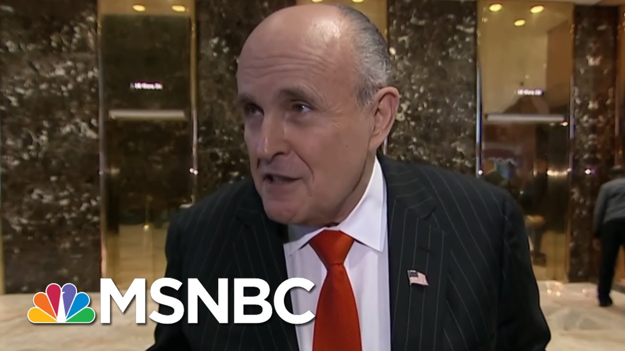 Rudy Giuliani: Michael Cohen May Have Paid Off More Women For President Trump | Kasie DC | MSNBC