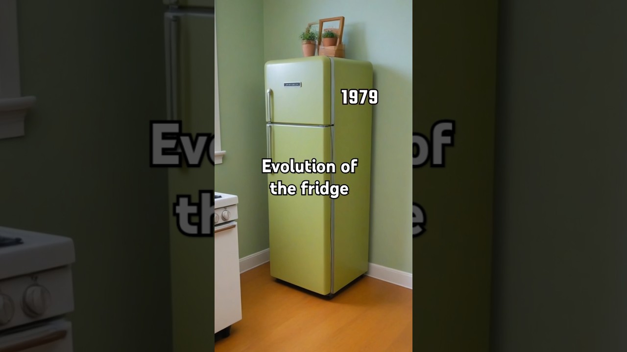 The evolution of the fridge made with AI#fridge #AI #evolution