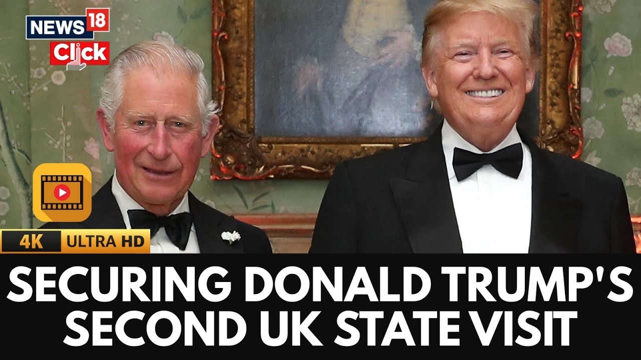 Trump’s State Visit To The U.K. Marks The Largest Security Operation In Recent Years | 4K | N18G