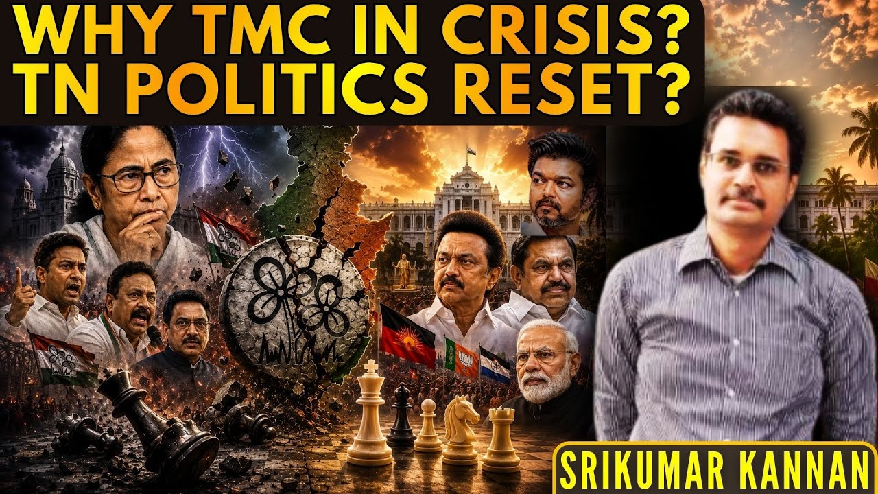 Why is TMC Cracking Up? Bengal's Political Earthquake & Tamil Nadu's New Dynamics &bull; Srikumar Kannan