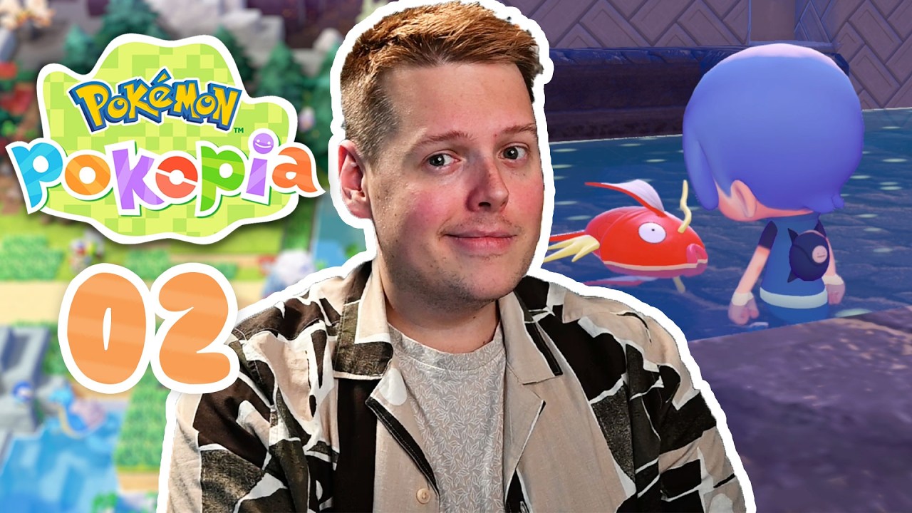 Pokémon Pokopia - Learning to Jump From Magikarp! • Episode 2