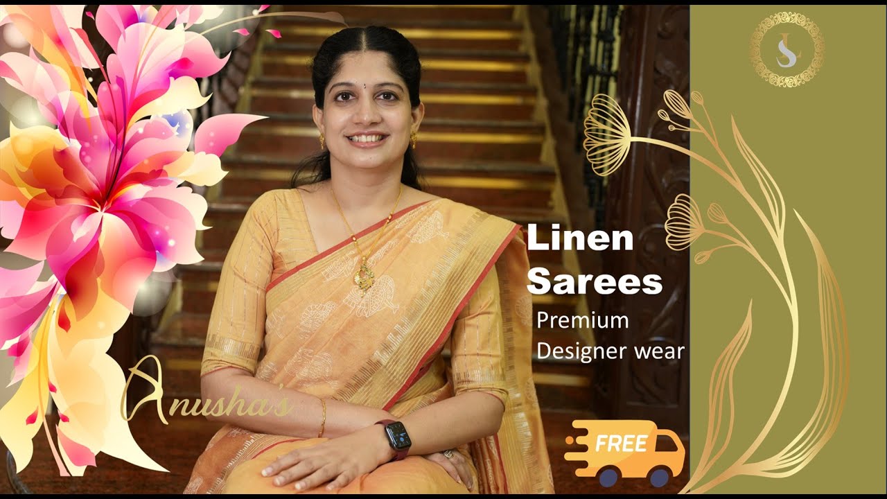Linen Sarees | Premium Designer | Silverlines