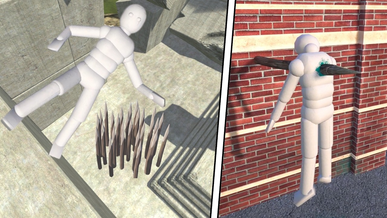 Euphoria NPC Ragdoll Physics Compilation | Most Brutal & Epic NPC Falls! Compilation #22