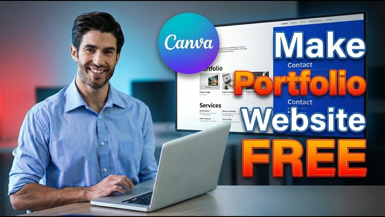 Как создать сайт в Canva | Пошаговое руководство для начинающих 2026