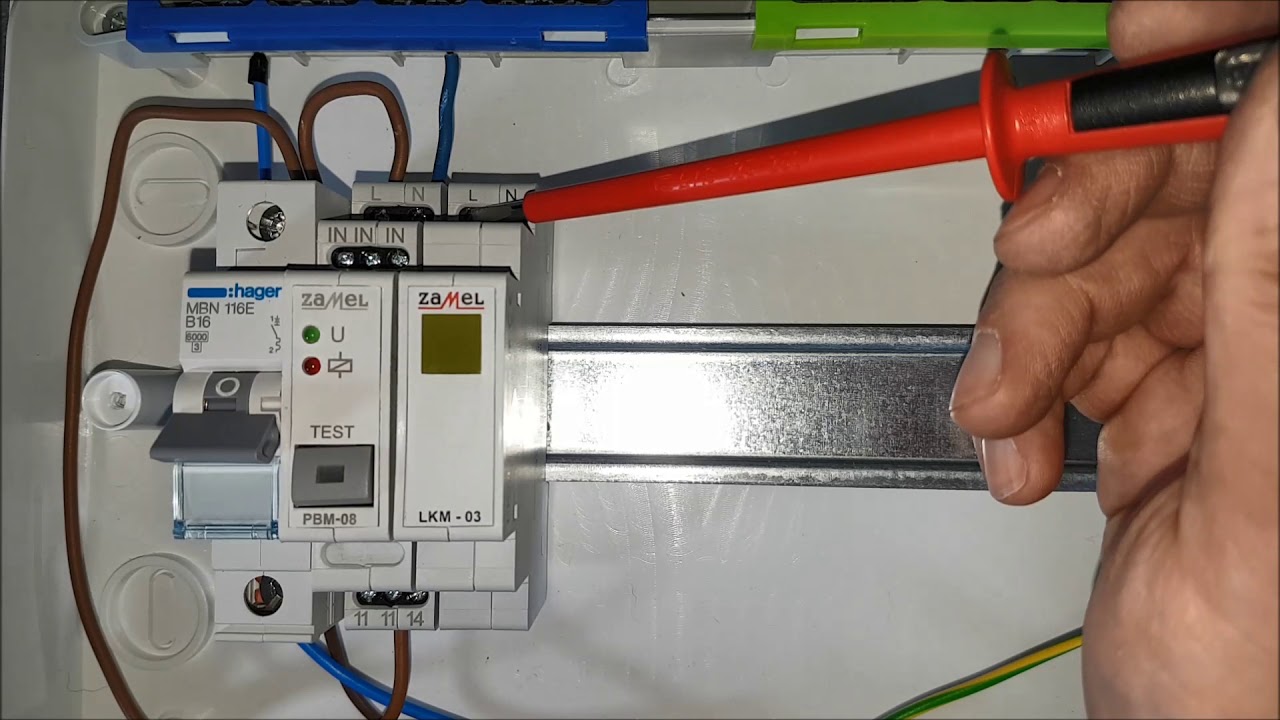Przekaźnik bistabilny (przycisk modułowy) PBM-08