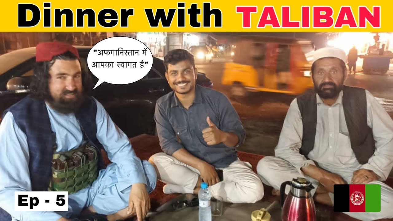 Indian Crossing land border from Tajikistan to Afganistan | Dinner with Taliban