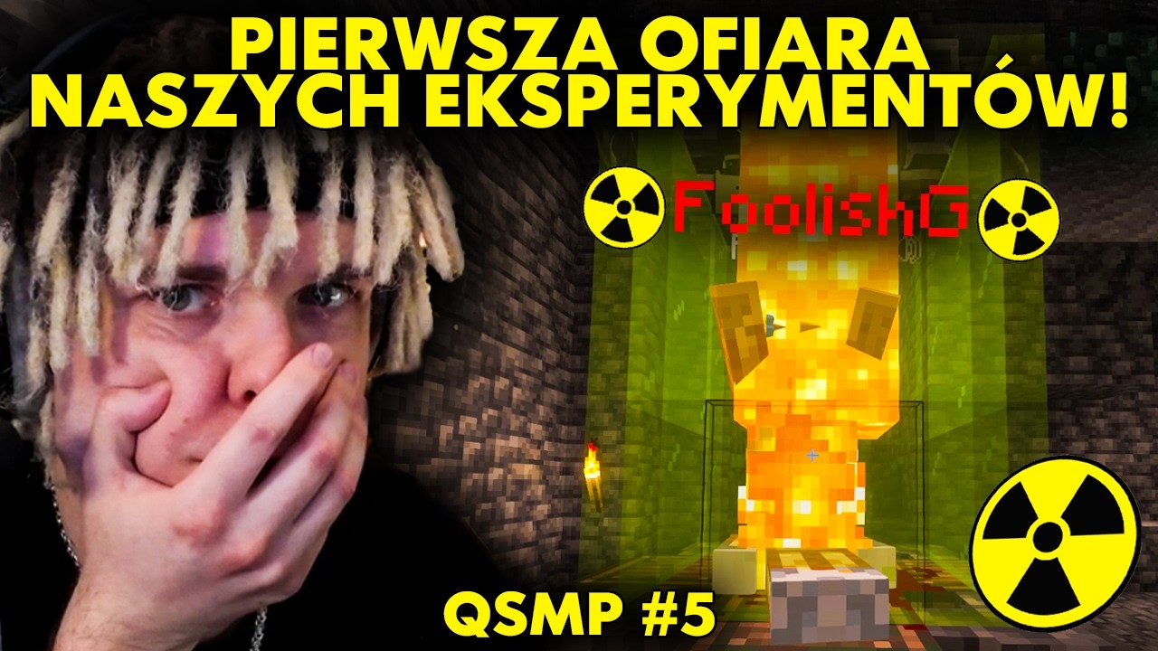 PIERWSZA OFIARA NASZYCH EKSPERYMENT&Oacute;W! | QSMP #5