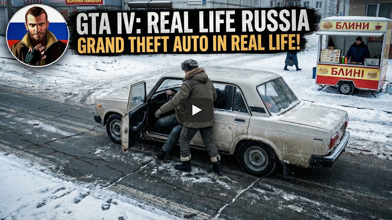 GTA 4 but it’s in RUSSIA - Reimagined by AI