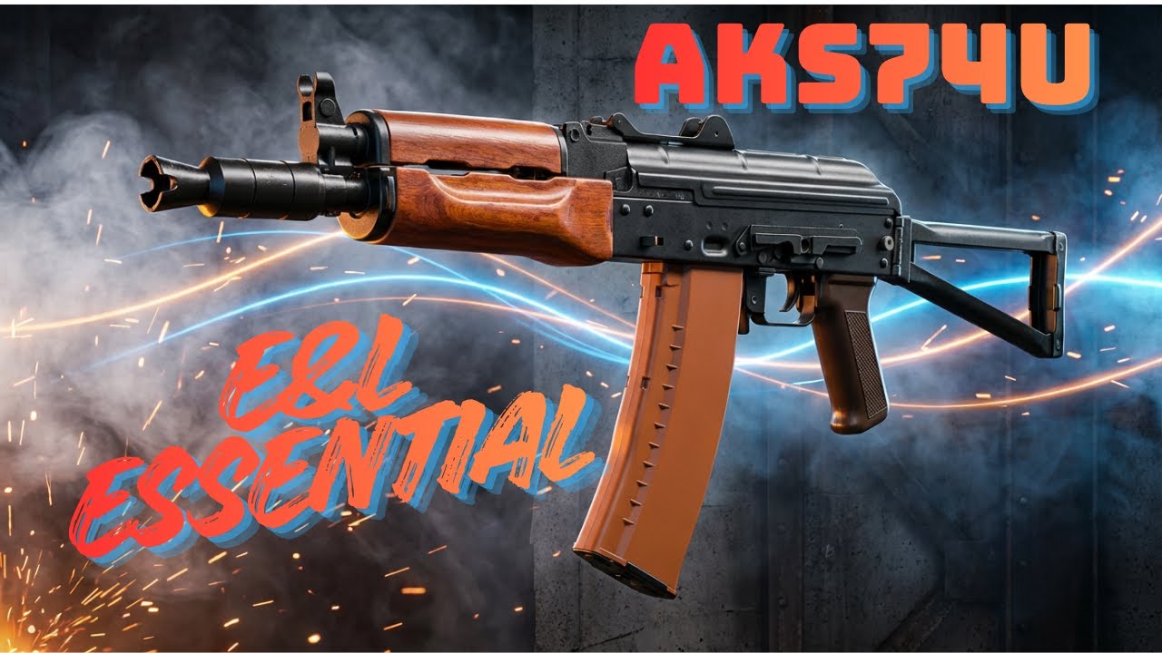 Airsoft - AKS74U Essential E&L (feat. mon karma) [ENG dub]