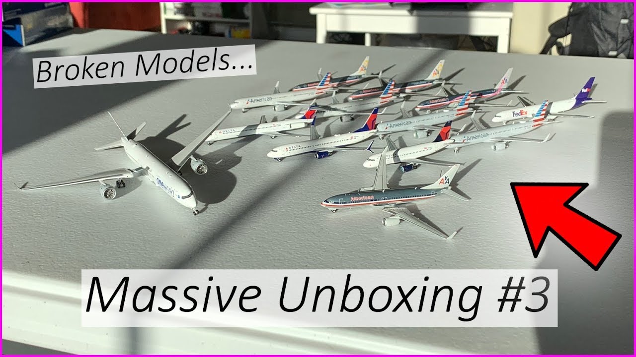 *2 BROKEN MODELS* | MASSIVE Unboxing #3 | *13 MODELS*