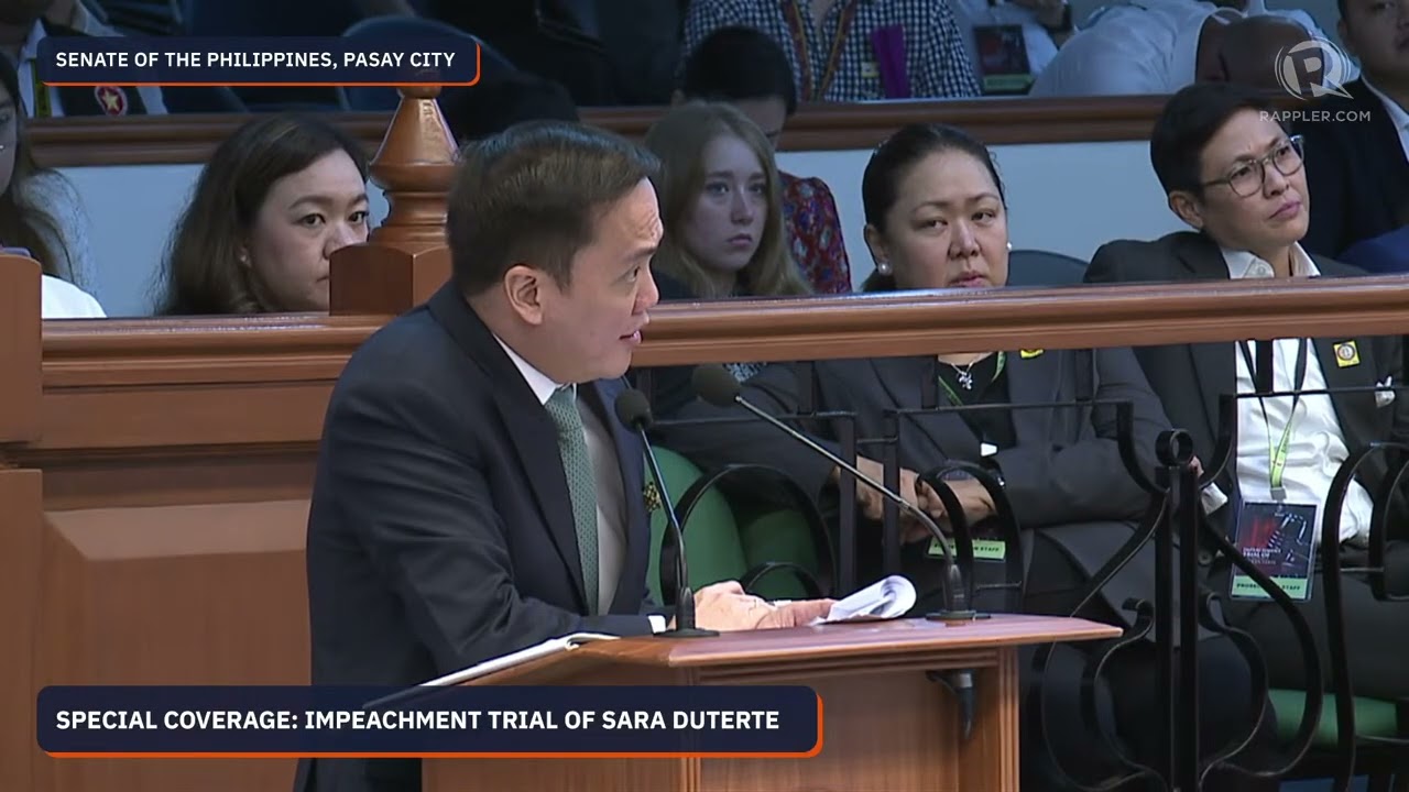 Video of Sara Duterte saying she wants to behead Marcos played at trial