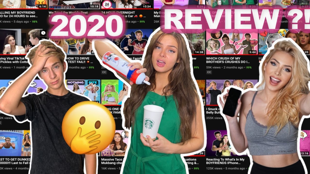 MY 2020 YOUTUBE REWIND (( MY YEAR IN REVIEW)) | Brighton Sharbino