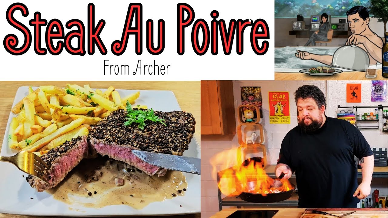 Steak Au Poivre from Archer