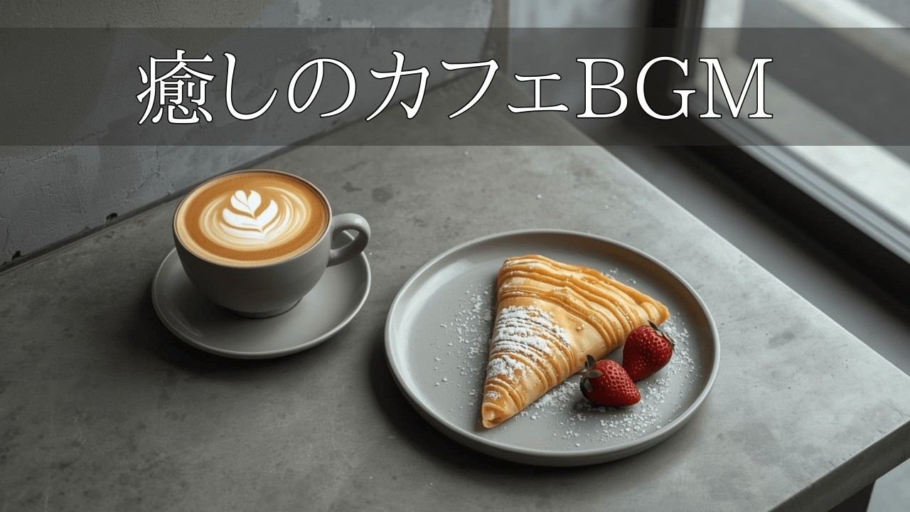 【90分】癒しのカフェ時間｜作業・勉強がはかどるBGM　90 MIN　 Healing Cafe Time | Focus Music for Work & Study