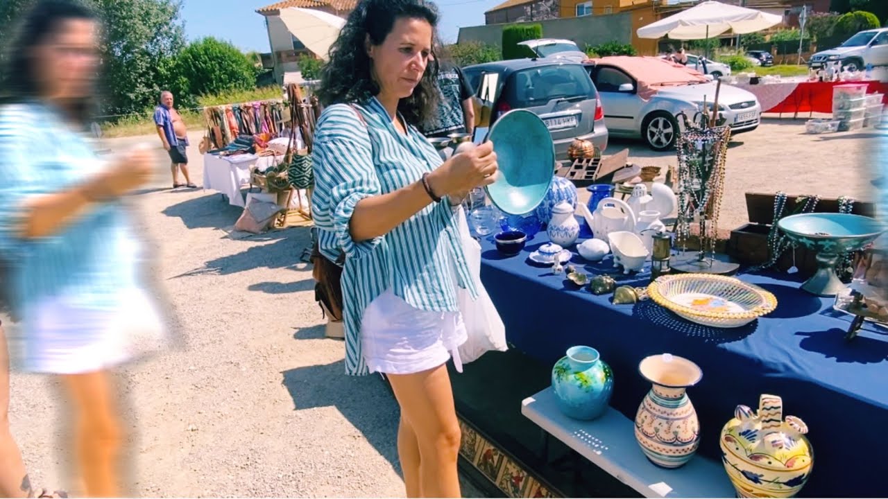 Vamos al mercadillo de antigüedades de Verges (Girona)El Encanto del Emporda