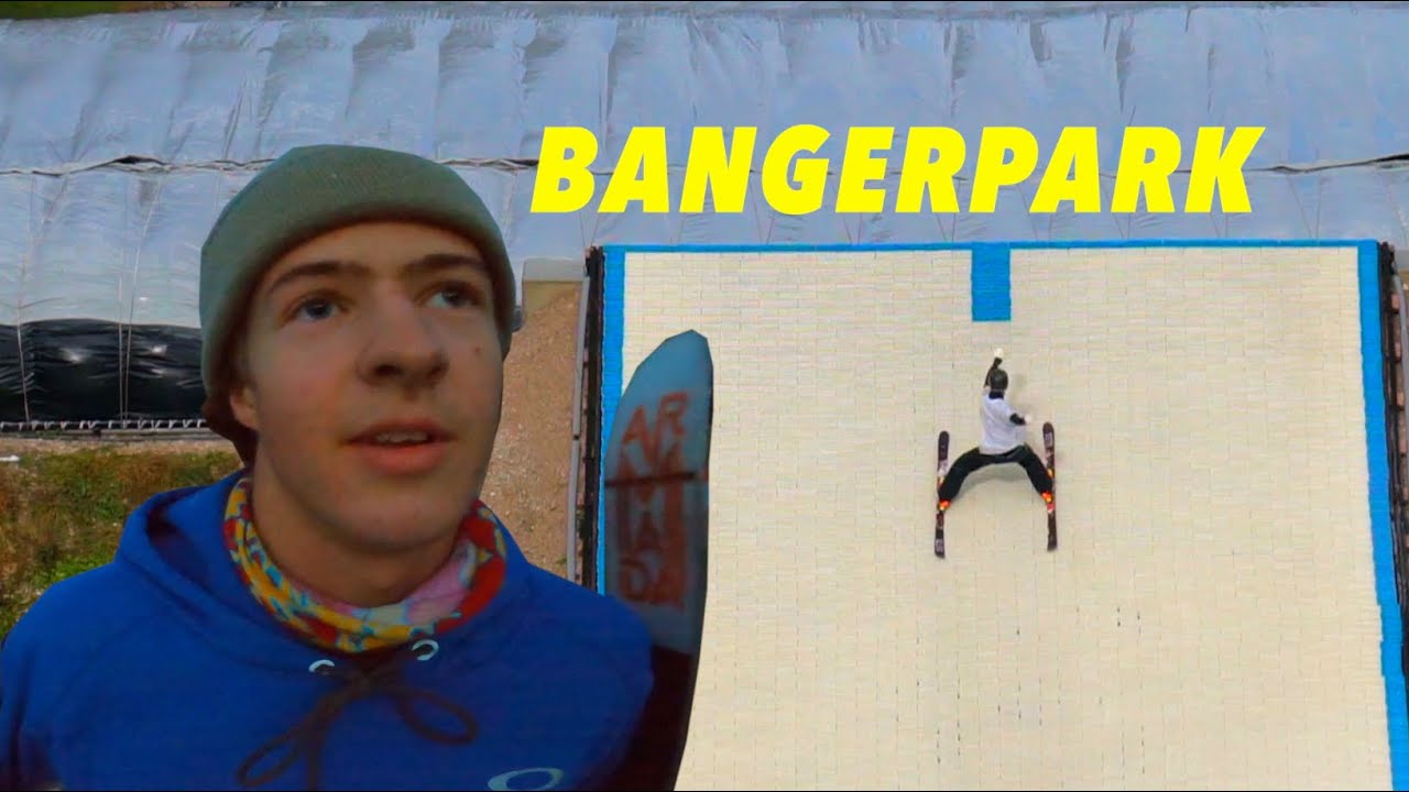 BANGERPARK LIFESTYLE - Rail session og bag jump !! VLOG 5
