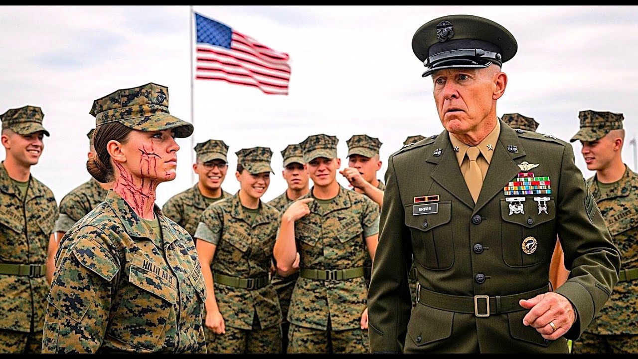 The Marines Mocked Her Scars — Until the General Saw Them and Froze