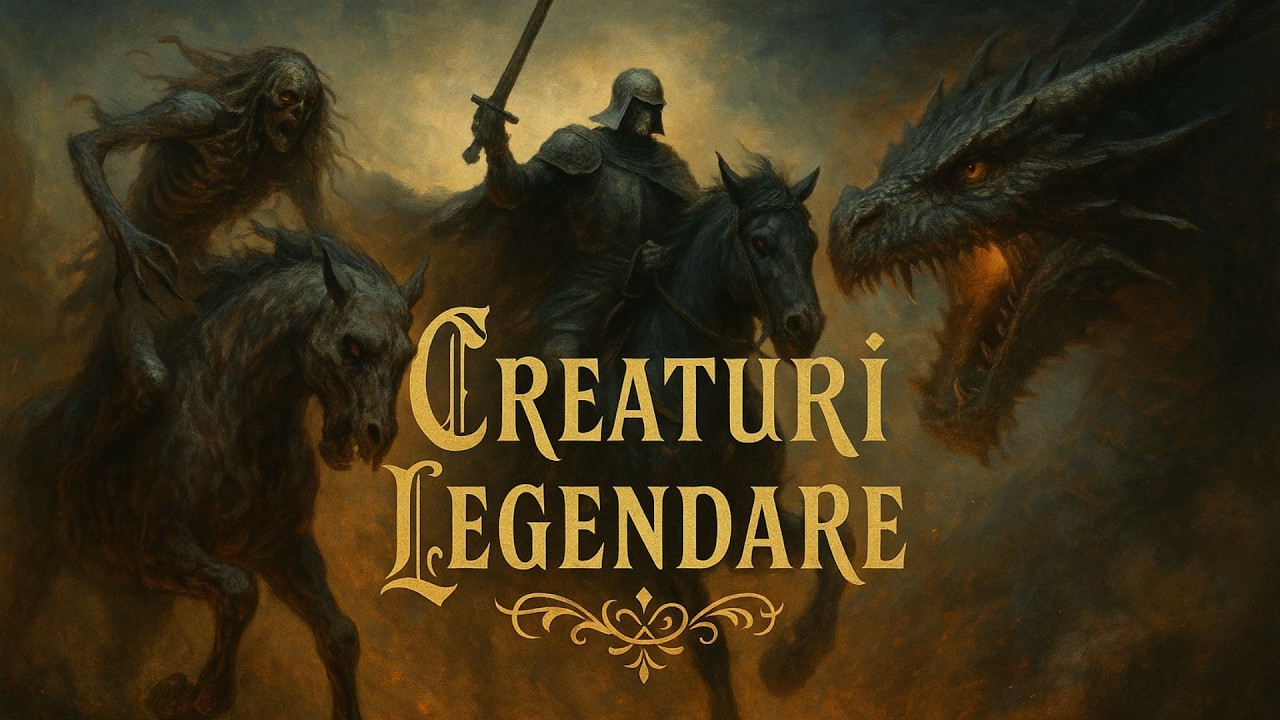 Creaturi Legendare &ndash; Descoperă Misterul Nuckelavee, Dullahan și Dragonul! 🐉👻