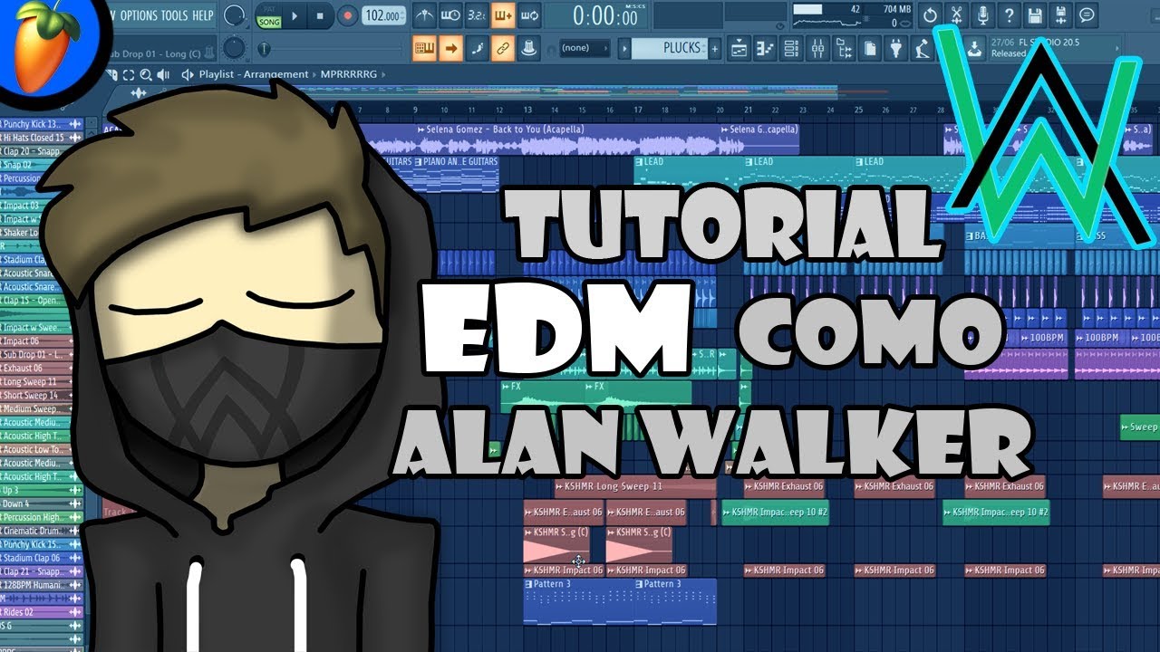 Cómo hacer música estilo Alan Walker (FL STUDIO TUTORIAL)#1