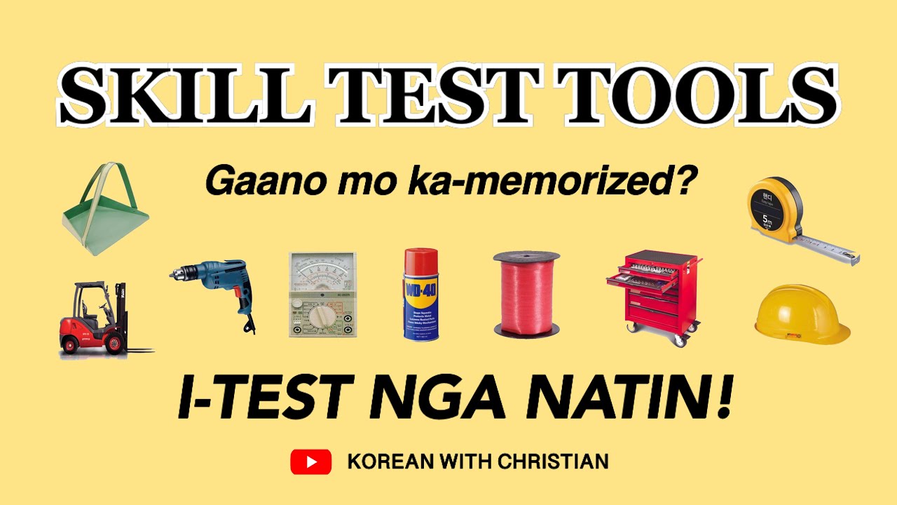 RANDOM TOOLS EXERCISE FOR EPS SKILL TEST 2020 | PHILIPPINES