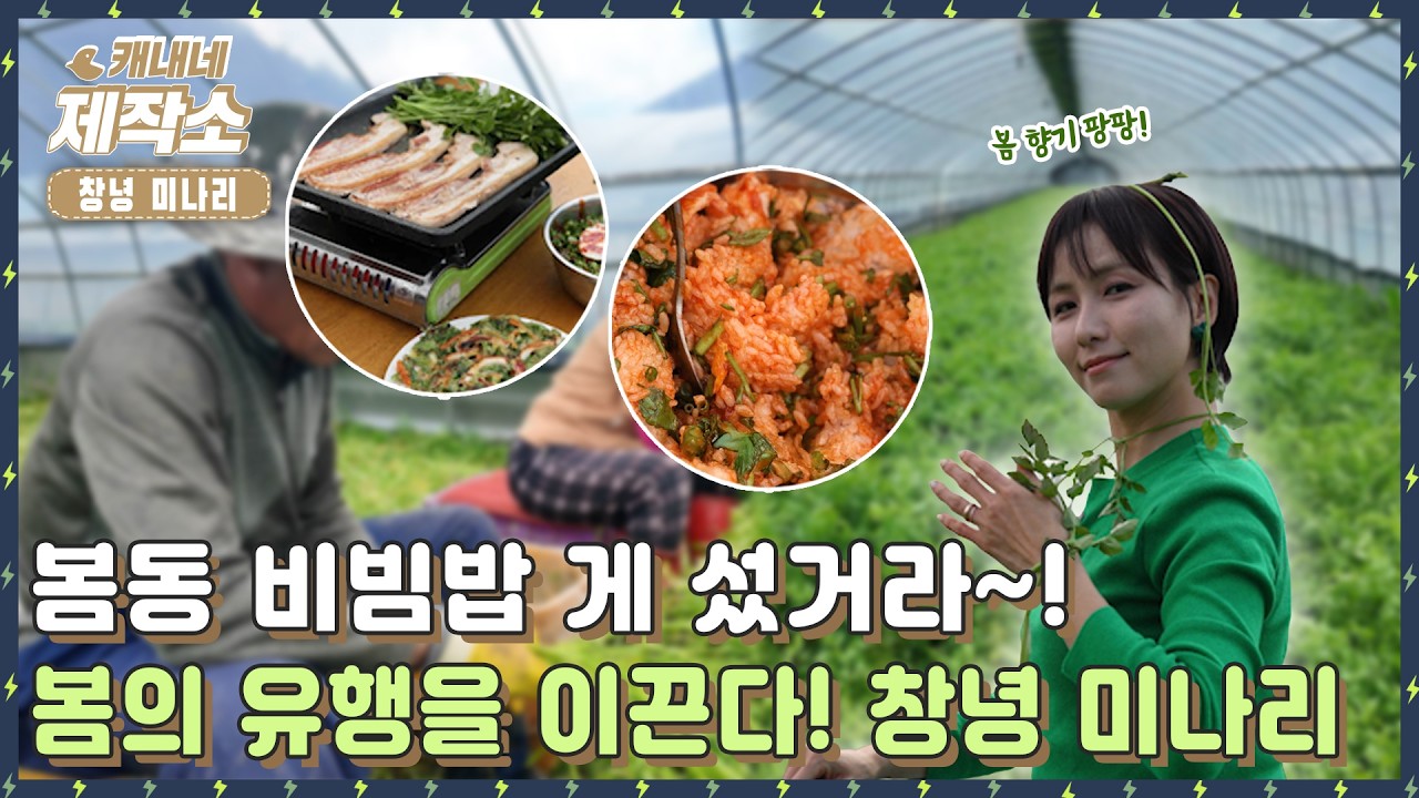 [🌿창녕 미나리🌿]  🫵봄동 비빔밥 게 섰거라~!🫵 봄의 유행을 이끈다! 창녕 미나리😋  I 굿모닝투데이