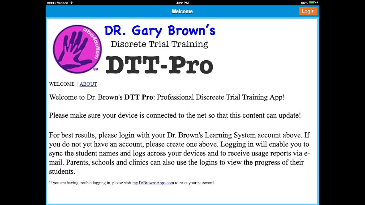 Autism DTT Pro - Professional discrete trial training