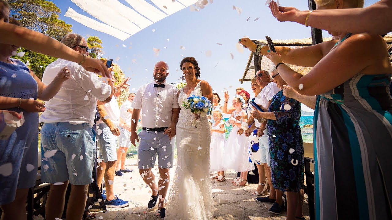 Sarah & Dafydd, cameo island and vezalis venue , Zante weddings  by Tsilivi Travel