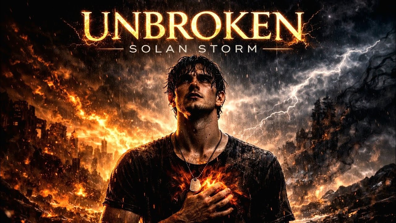 Unbroken - Solan Storm | emotional rock, melancholic song 