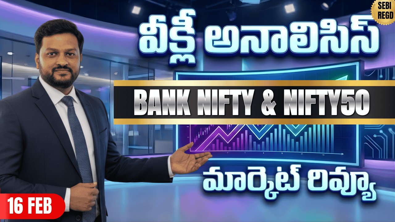 Weekly Analysis Bank nifty Prediction | Nifty50 Post & Pre Market Analysis #telugutradershyam