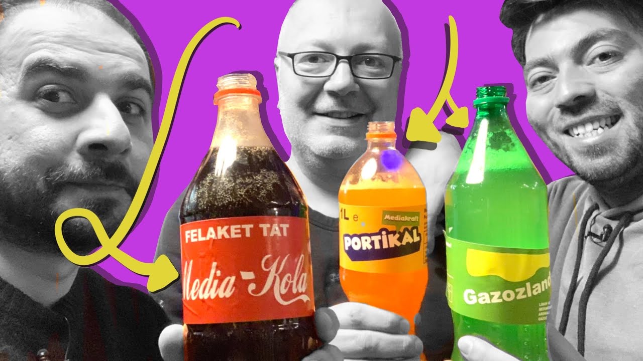 Kola, Gazoz, Portakallı Gazoz Yaptık - Gazlı İçecek Yapma Kapışması