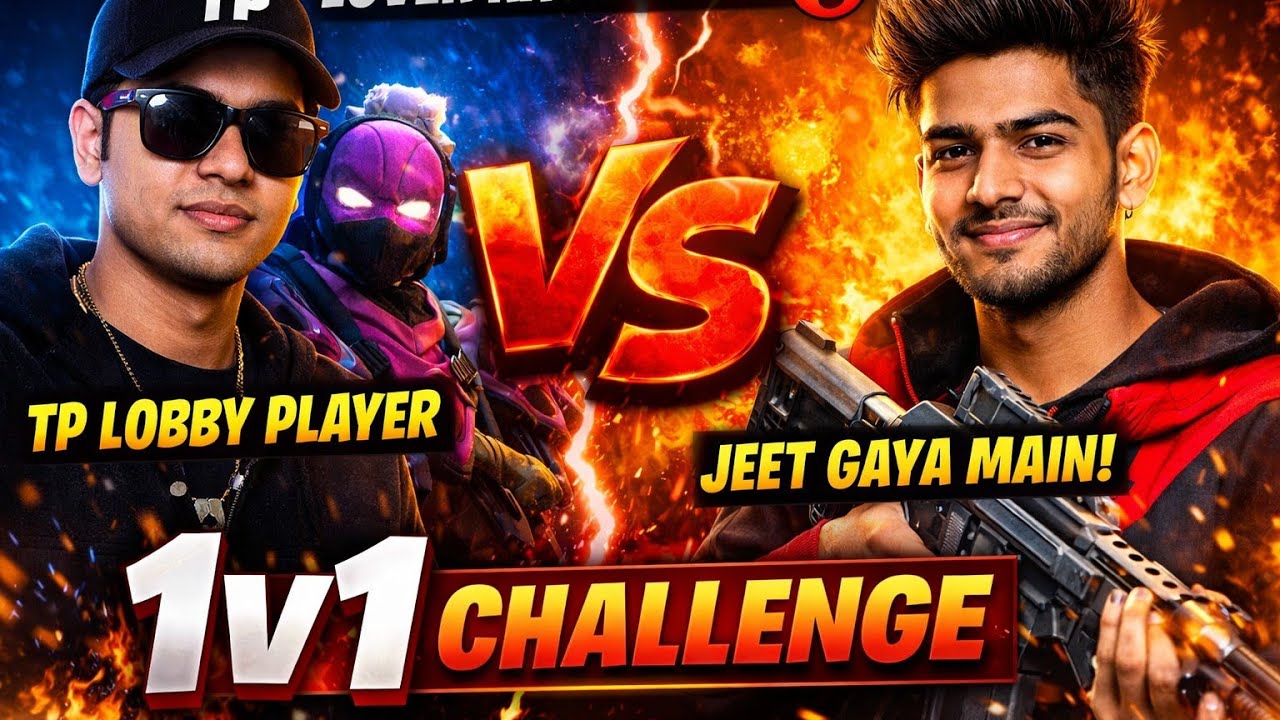 TP Lobby Ke Bande Se 1v1 ⚔️ Aur Result Ne Hila Diya!