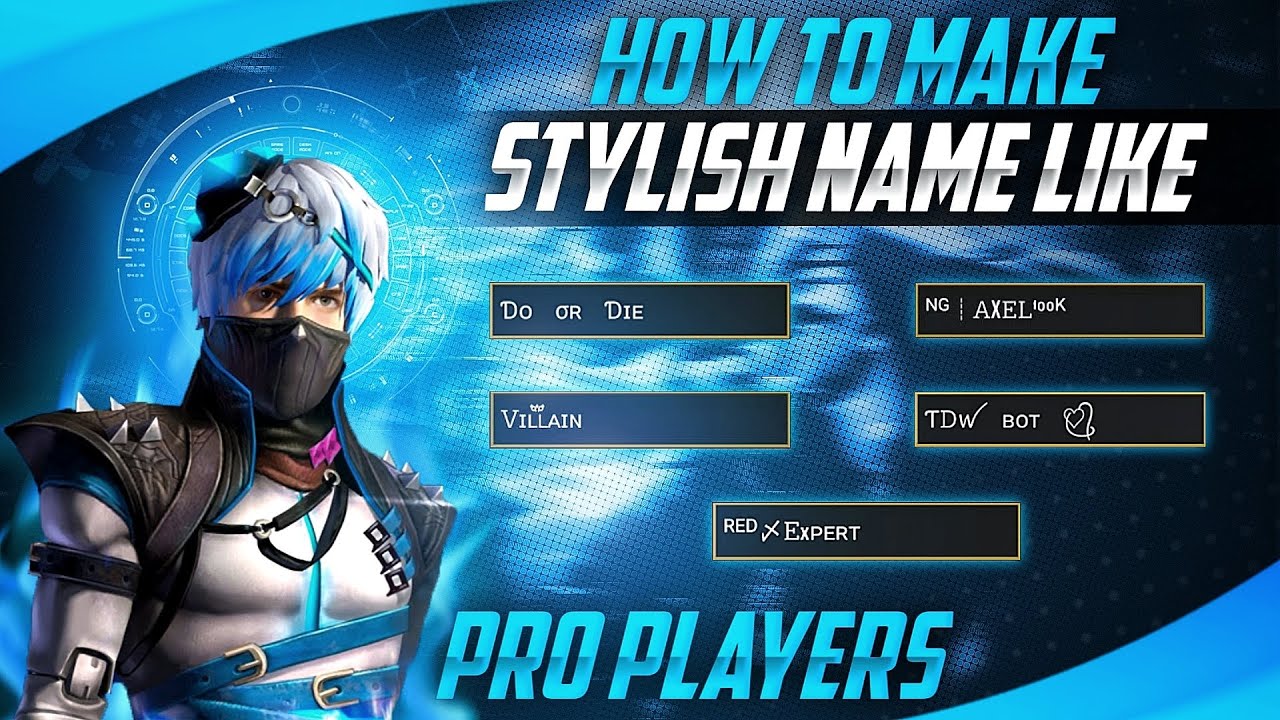 How To Make Stylish Name Like Pro Player || Best Name Style For Free Fire Name