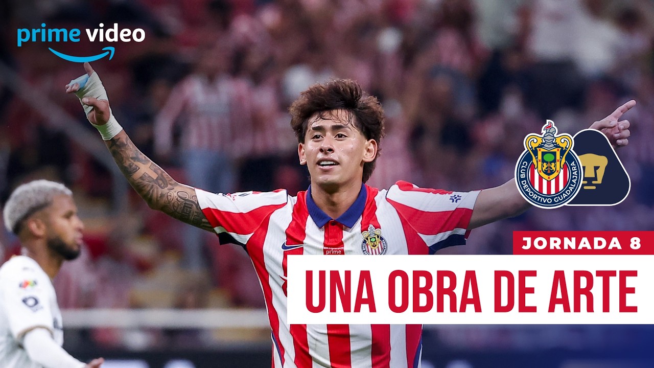⚽️ TREMENDO PINCELAZO DE SANDOVAL 🤯 | CHIVAS vs PUMAS | JORNADA 8 AP26