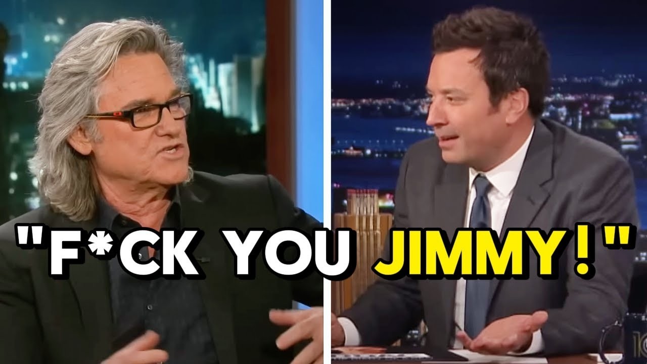 Jimmy Fallon Kicks Kurt Russell Off His Show After Heated Clash