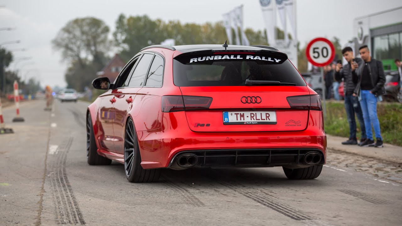 750HP PP-Performance Audi RS6 C7 with Akrapovic Exhaust - LOUD Revs & Accelerations !