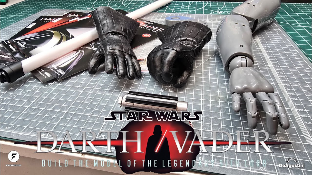 Соберите Fanhome Star Wars Darth Vader в масштабе 1:2 — набор 12 — этапы 57–62