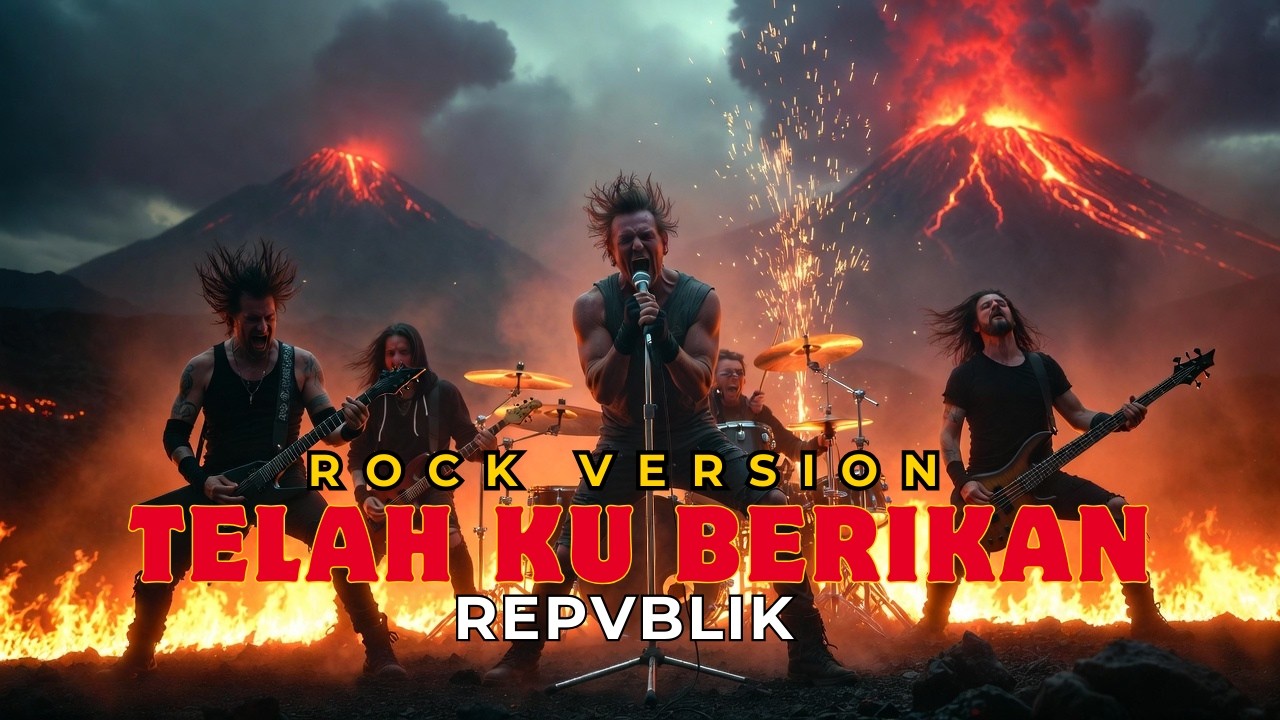 REPVBLIK - TELAH KU BERIKAN [ MUSIK VERSI COVER ROCK TERBAIK ]  BY ROCK COVER ID