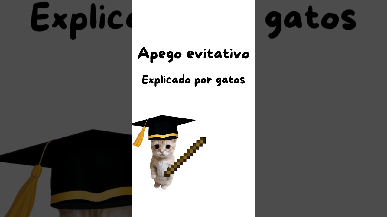 Apego evitativo, explicado por gatos. #gatos #memes #curiosidades