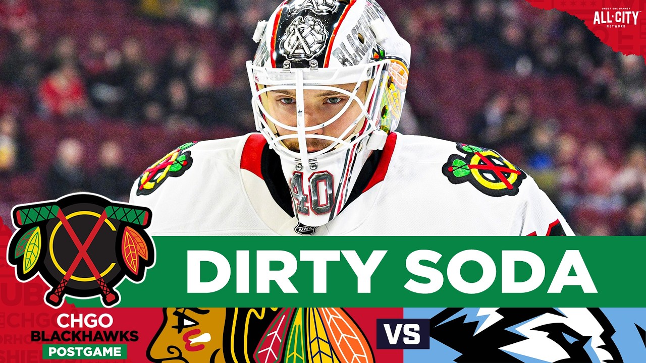 BLACKHAWKS POSTGAME: Arvid Soderblom Earns FIRST Career Shut Out in Win Over Utah | CHGO Blackhawks