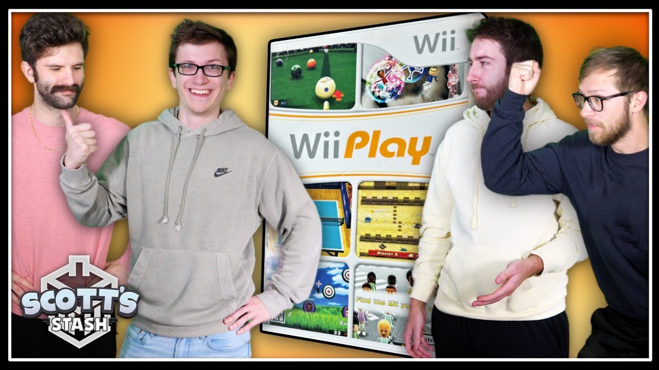 Scott, Sam, Dom, Justin and the Great Wii Play Tournament