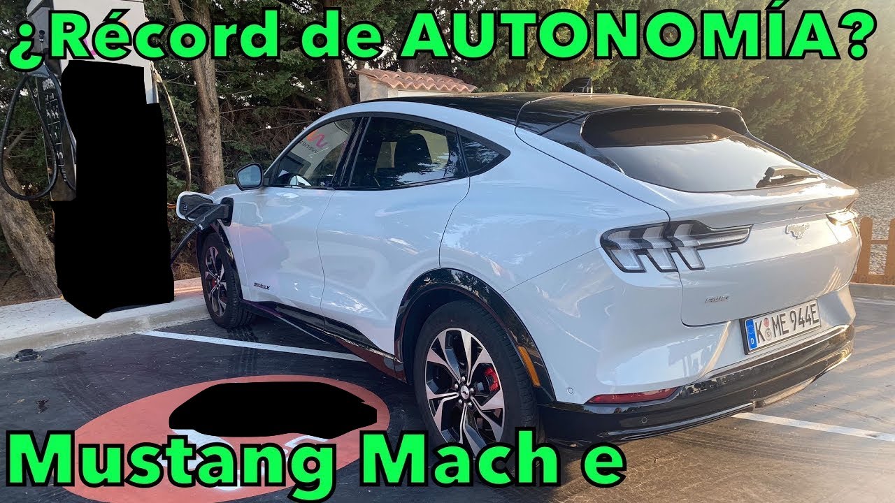 Ford Mustang Mach e ¿RÉCORD DE AUTONOMÍA coche eléctrico? Prueba de CARGA a 200 kW MOTORK