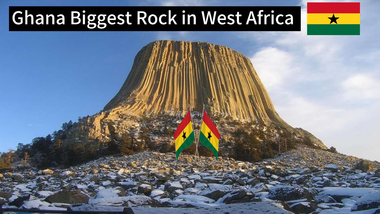Nigerian Guy Finally At a Larger And a Spiritual Rock in Kwahu Ghana / Shocked To See The Waterfalls
