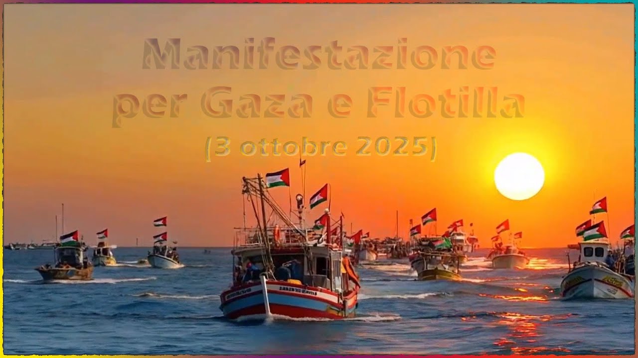 Sciopero per Gaza e Flotilla