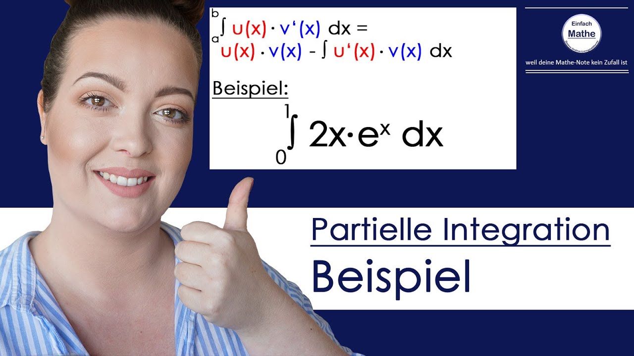 Partielle Integration | Produktintegration | Beispiel mit e^x by einfach mathe!